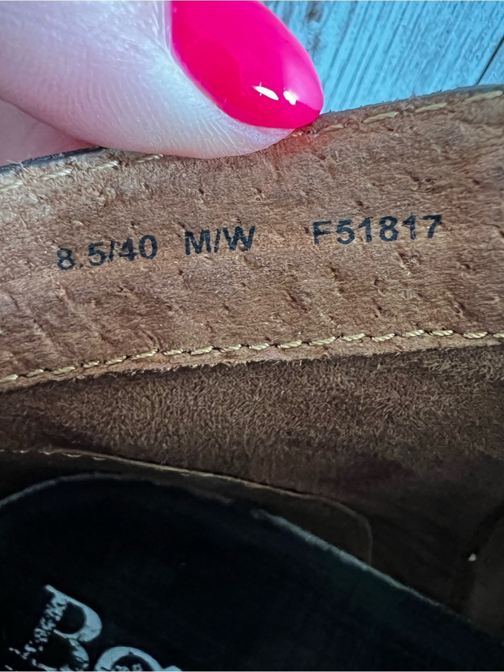 Born Tamar Women's Gray Brown Leather Zip Ankle Boots Size 8.5 - Picture 6 of 7